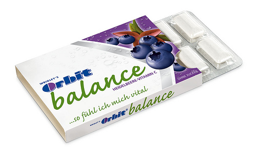 Wrigley's Orbit Balance Heidelbeere-Vitamin C